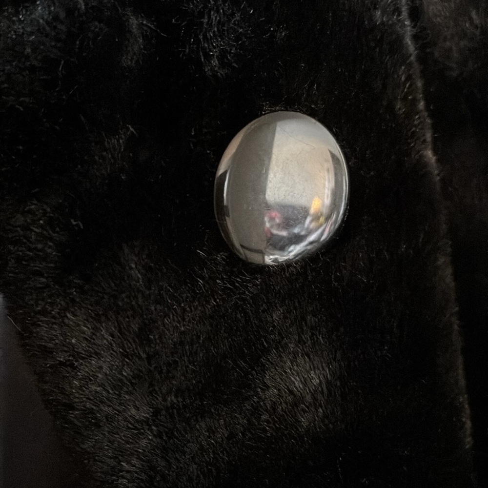 NWOT K. JORDAN FAUX FUR COAT - Picture 6 of 13